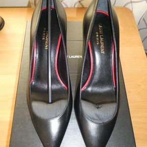 BRAND NEW SAINT LAURENT BLACK HEELS SIZE 37.5WOMEN